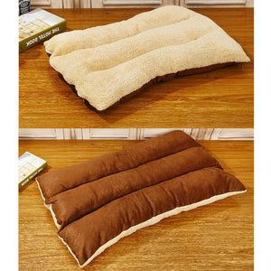 Calming Pet Dog Bed Soft Warm Washable Pillow Puppy Magnet Bed