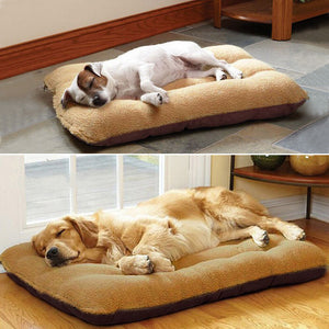 Calming Pet Dog Bed Soft Warm Washable Pillow Puppy Magnet Bed