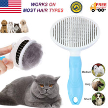 Load image into Gallery viewer, Pet Hair Grooming Massage Deshedding Self Cleaning Brush