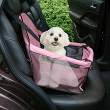 Load image into Gallery viewer, Foldable Pet Car Seat Belt Booster Carrier