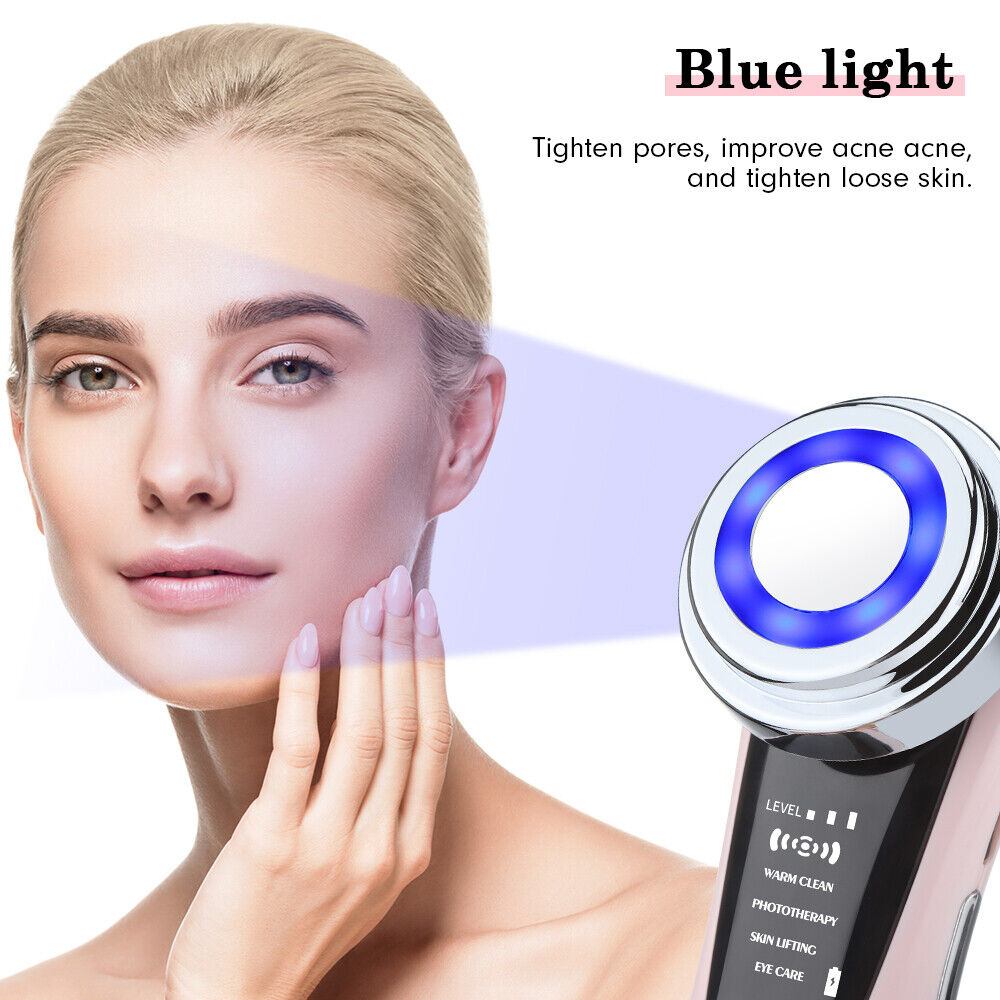 Anti Aging Face Tightening Massager LED Light Photon Therapy