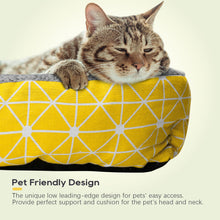 Load image into Gallery viewer, Plush Pet Dog Cat Bed Fluffy Soft Warm Calming Bed Sleeping