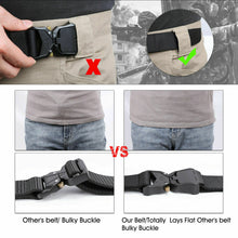 Load image into Gallery viewer, Casual Belts for Men Tactical Military Belt Adjustable Quick Release HEAVY DUTY