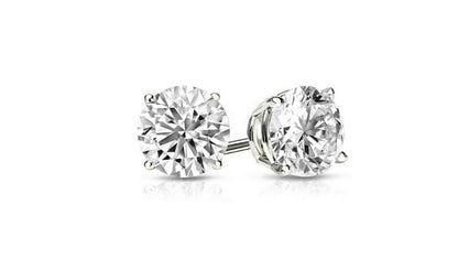 5pcs 925 Sterling Silver CZ Stud Earrings