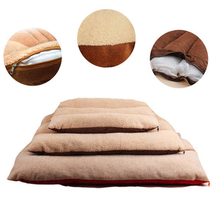 Calming Pet Dog Bed Soft Warm Washable Pillow Puppy Magnet Bed