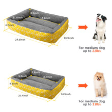 Load image into Gallery viewer, Plush Pet Dog Cat Bed Fluffy Soft Warm Calming Bed Sleeping