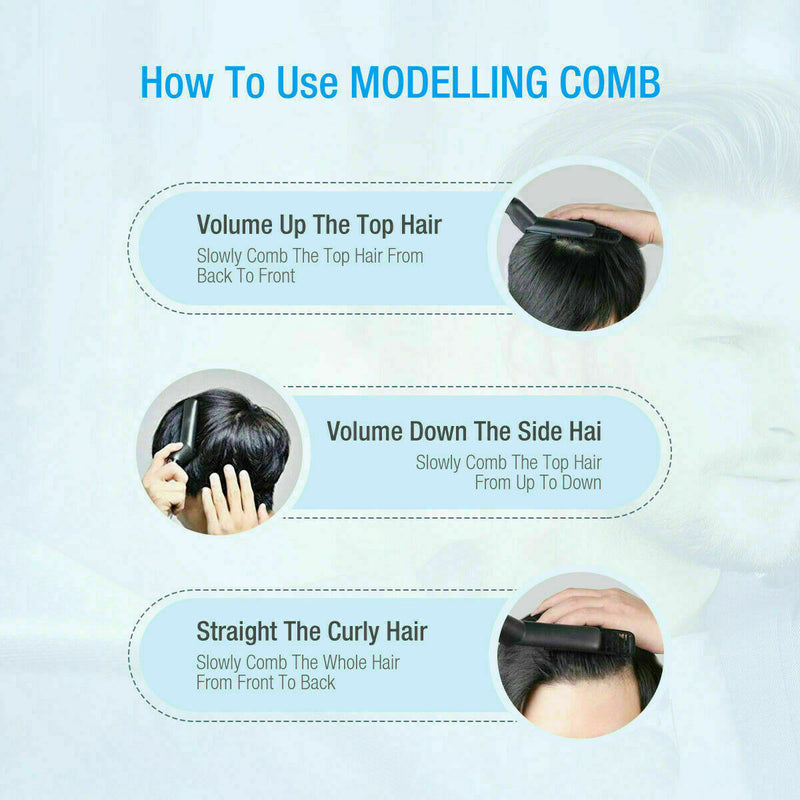 Men's Quick Beard Straightener Multifunctional Hair Comb