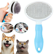 Load image into Gallery viewer, Pet Hair Grooming Massage Deshedding Self Cleaning Brush