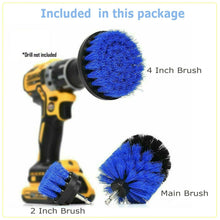 Load image into Gallery viewer, 5PCS Drill Brush Set Power Scrubber Drill Attachments