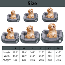 Load image into Gallery viewer, Washable Pet Dog Cat Bed Puppy Cushion House Warm Dog Mat Blanket