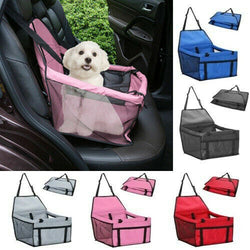Foldable Pet Car Seat Belt Booster Carrier