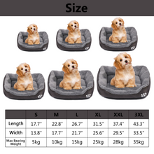 Load image into Gallery viewer, Washable Pet Dog Cat Bed Puppy Cushion House Warm Dog Mat Blanket