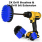 5PCS Drill Brush Set Power Scrubber Drill Attachments