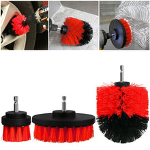 Load image into Gallery viewer, 4PCS Drill Brush Set Power Scrubber Drill Attachments