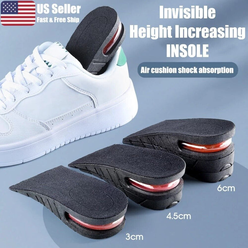 Men Women Invisible Height Increase Insoles