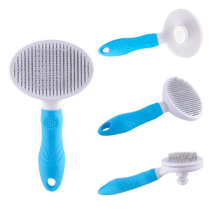 Pet Hair Grooming Massage Deshedding Self Cleaning Brush