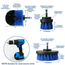 Load image into Gallery viewer, 5PCS Drill Brush Set Power Scrubber Drill Attachments