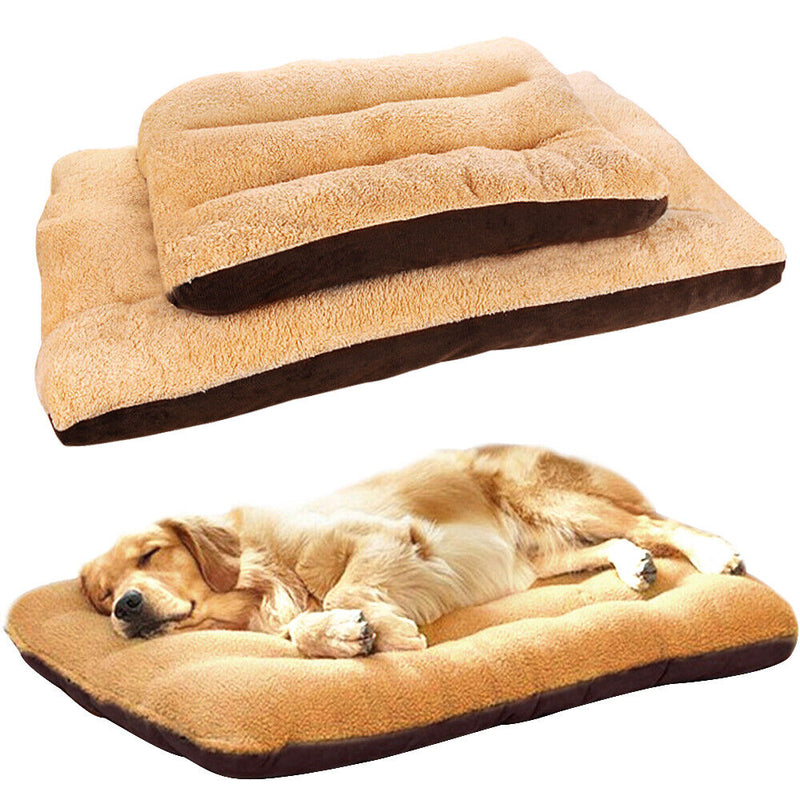 Calming Pet Dog Bed Soft Warm Washable Pillow Puppy Magnet Bed