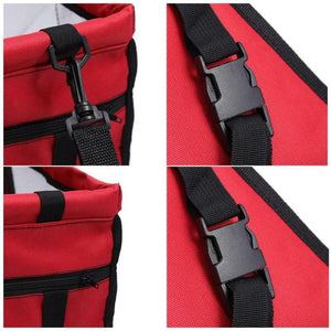 Foldable Pet Car Seat Belt Booster Carrier