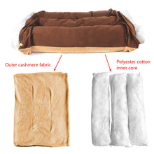 Load image into Gallery viewer, Calming Pet Dog Bed Soft Warm Washable Pillow Puppy Magnet Bed