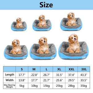 Washable Pet Dog Cat Bed Puppy Cushion House Warm Dog Mat Blanket