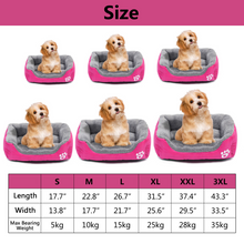 Load image into Gallery viewer, Washable Pet Dog Cat Bed Puppy Cushion House Warm Dog Mat Blanket