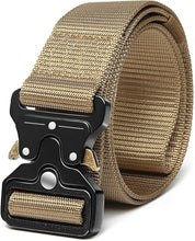 Load image into Gallery viewer, Casual Belts for Men Tactical Military Belt Adjustable Quick Release HEAVY DUTY