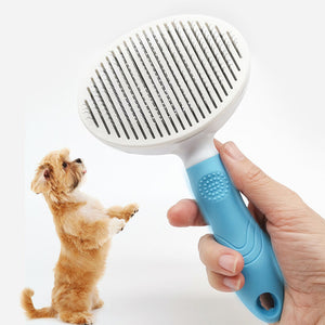 Pet Hair Grooming Massage Deshedding Self Cleaning Brush