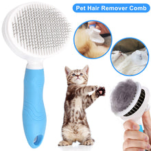 Load image into Gallery viewer, Pet Hair Grooming Massage Deshedding Self Cleaning Brush