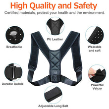 Load image into Gallery viewer, Posture Corrector For Men And Women, Upper Back Brace For Clavicle Support Straightener Pain Relief - MomProStore 