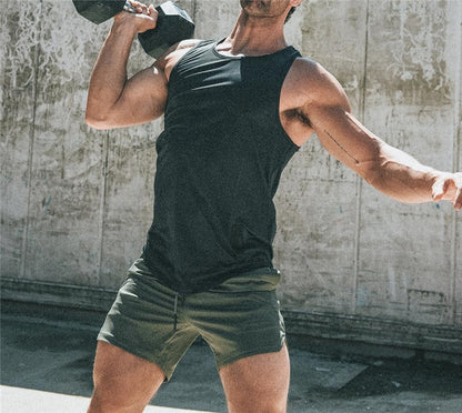 Fitness Bodybuilding Workout Short Built-in Pockets Short 7" - MomProStore 