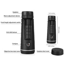 Load image into Gallery viewer, Monocular Telescopes 40x60 Zoom High Power Prism - MomProStore 