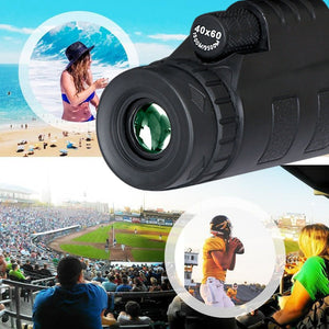 Monocular Telescopes 40x60 Zoom High Power Prism - MomProStore 