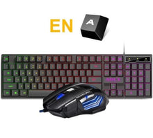 Load image into Gallery viewer, Best Wired Gaming keyboard and Mouse with backlight keyboard 5500Dpi - MomProStore 