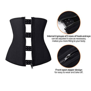 Zipper Waist Trainer Corset Body Shaper Slimming Belt Sport Cincher - MomProStore 