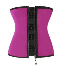 Load image into Gallery viewer, Zipper Waist Trainer Corset Body Shaper Slimming Belt Sport Cincher - MomProStore 