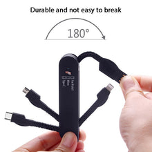 Load image into Gallery viewer, Swiss Style Multi function 3 In 1 Type C Charger Adapter for iPhone 8 7 6 5s USB-C Android Phone