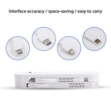 Load image into Gallery viewer, Swiss Style Multi function 3 In 1 Type C Charger Adapter for iPhone 8 7 6 5s USB-C Android Phone