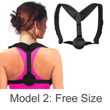 Load image into Gallery viewer, Posture Corrector For Men And Women, Upper Back Brace For Clavicle Support Straightener Pain Relief - MomProStore 