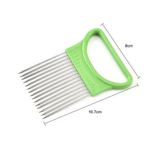 2x Easy Onion Holder Slicer