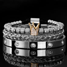 Load image into Gallery viewer, Royal Charm Men Bracelets Stainless Steel