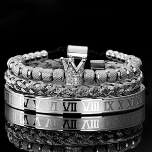 Royal Charm Men Bracelets Stainless Steel